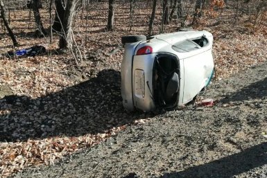 Непристёгнутый водитель погиб при опрокидывании авто в Хабаровском районе